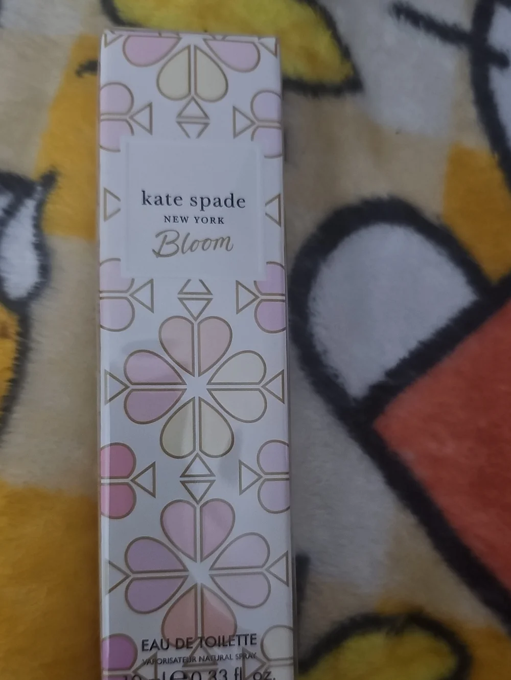 kate spade Bloom Pink & Gold Floral Box